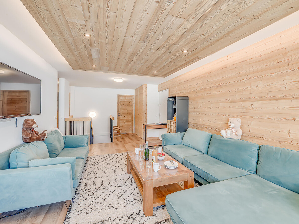 Duplex rénové 8 pers. à Tignes, vue pistes et balcon sud - Photo 4