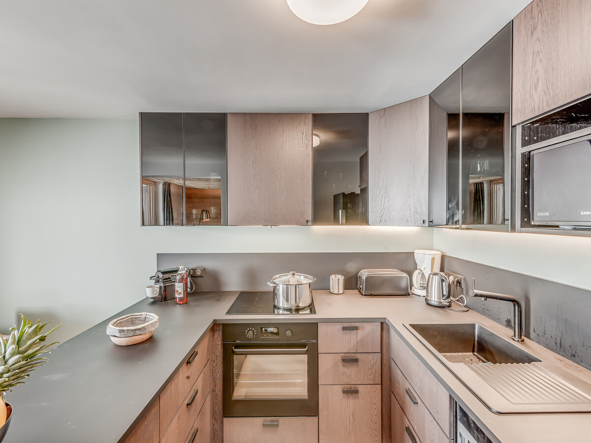 Duplex rénové 8 pers. à Tignes, vue pistes et balcon sud - Photo 8