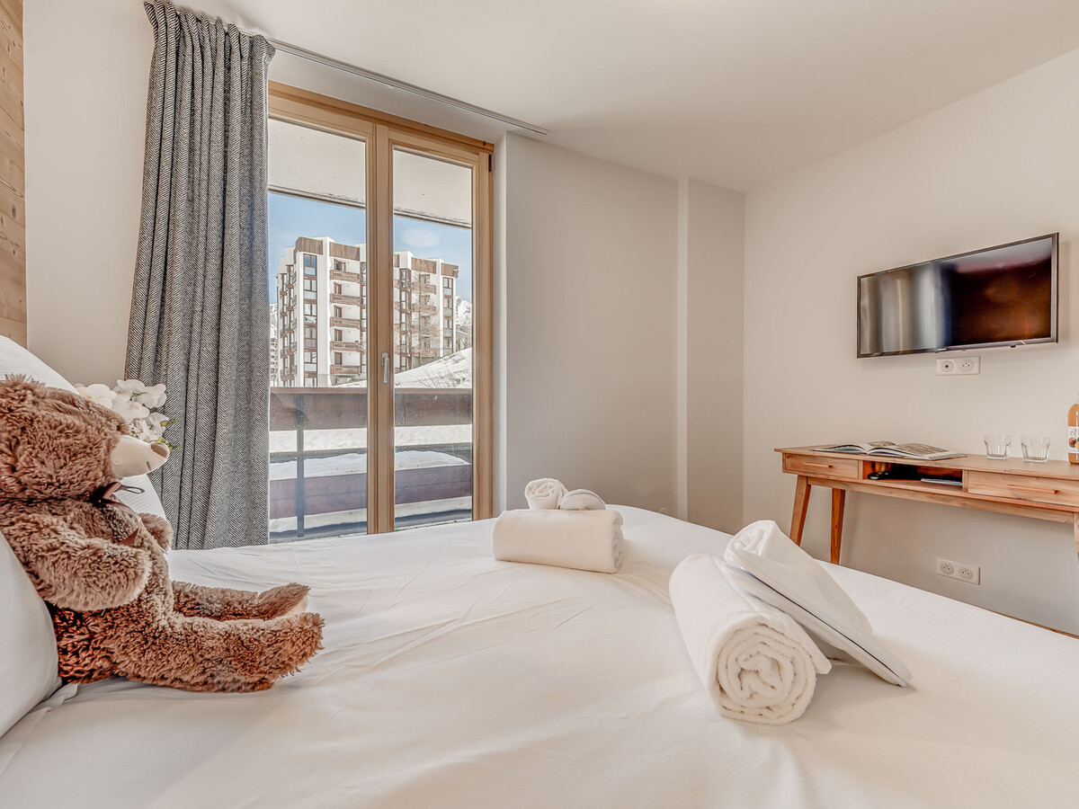 Duplex rénové 8 pers. à Tignes, vue pistes et balcon sud - Photo 9