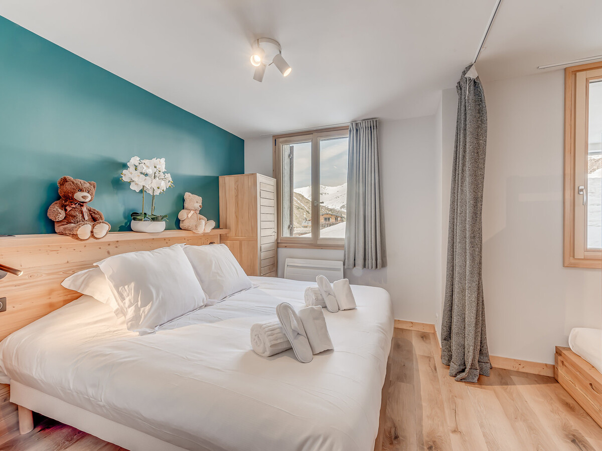 Duplex rénové 8 pers. à Tignes, vue pistes et balcon sud - Photo 12