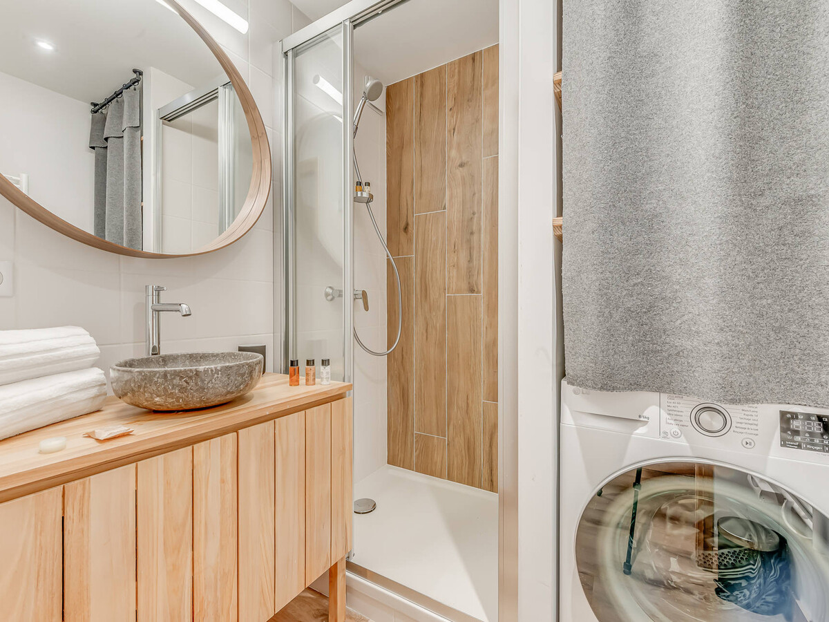 Duplex rénové 8 pers. à Tignes, vue pistes et balcon sud - Photo 15