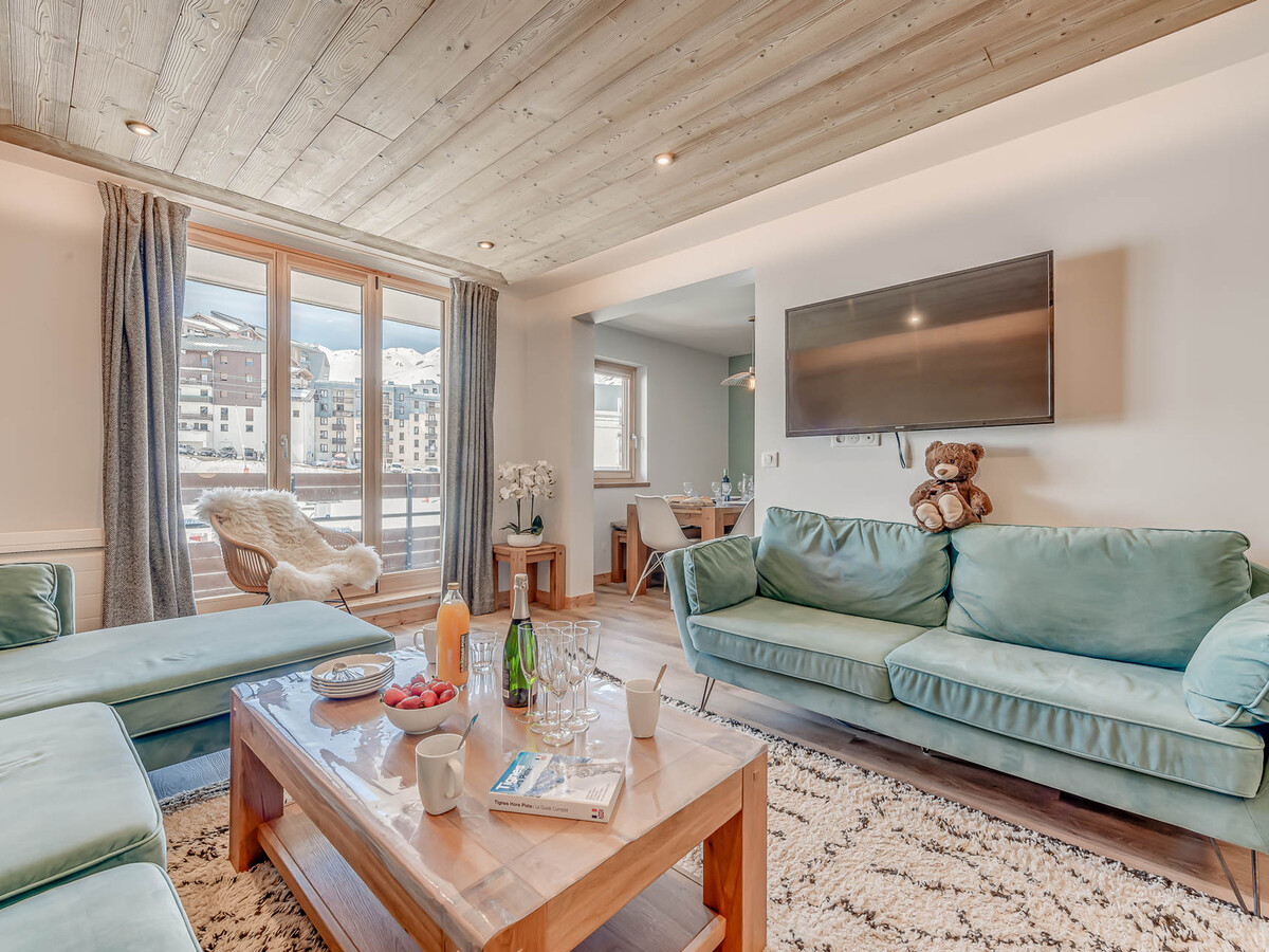 Duplex rénové 8 pers. à Tignes, vue pistes et balcon sud - Photo 16