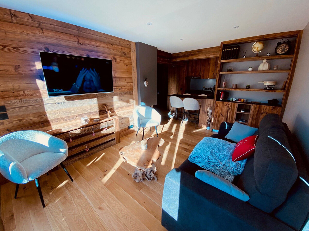 Appartement 3* rénové avec balcon sud et parking à La Clusaz - Photo 3