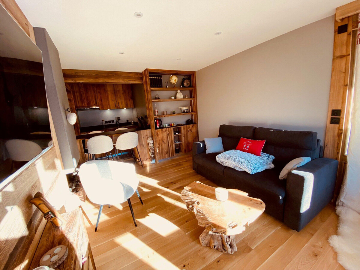 Appartement 3* rénové avec balcon sud et parking à La Clusaz - Photo 4