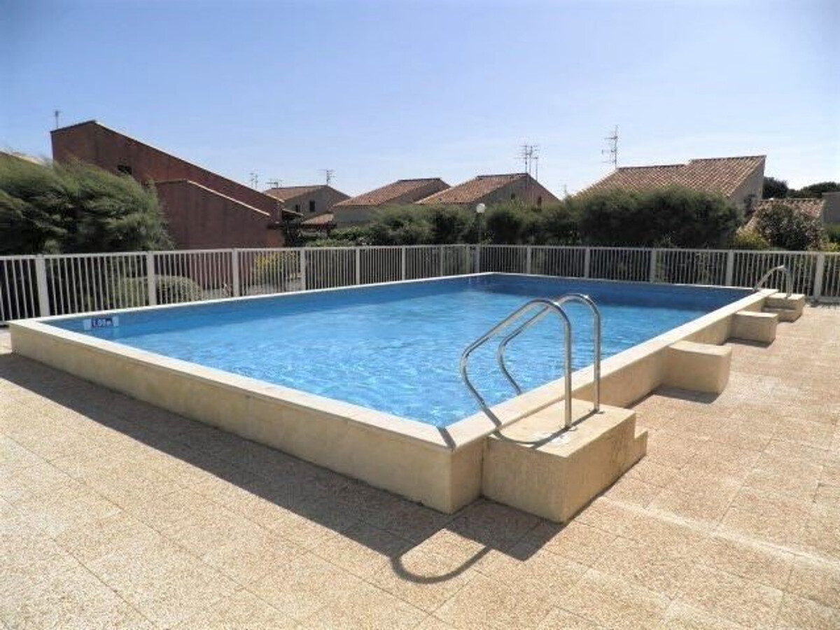 Studio mezzanine climatisé, piscine et parking à Gruissan - Photo 13
