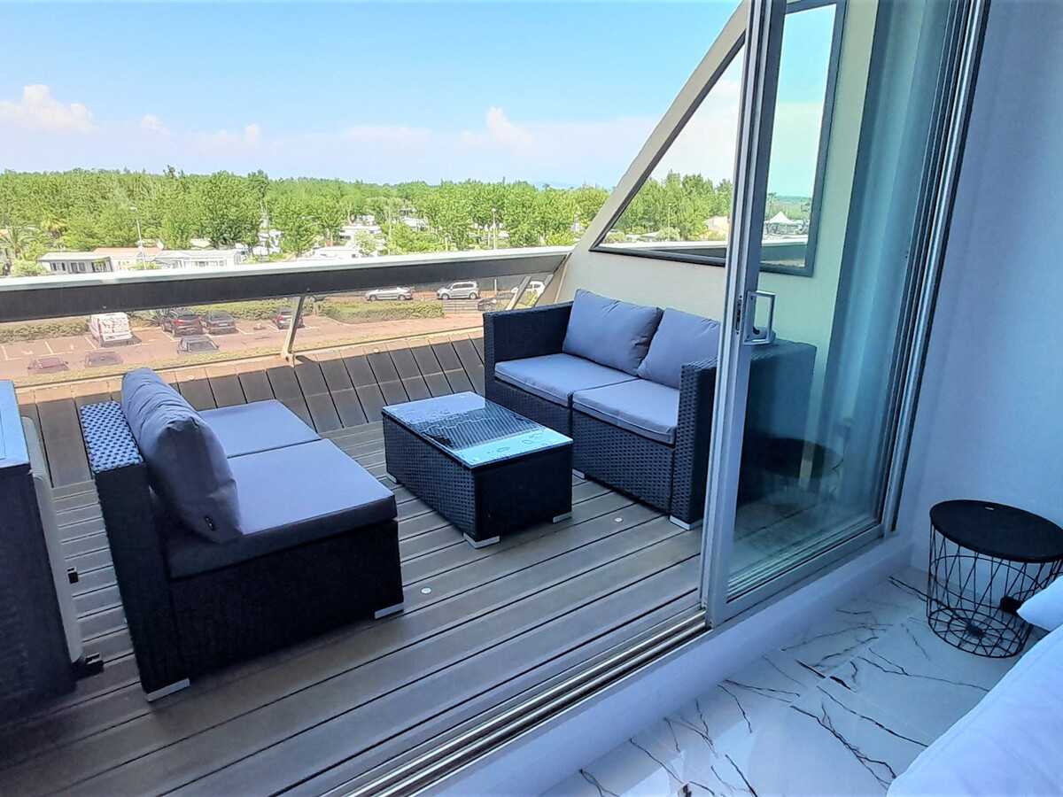 Studio climatisé 2 pers. avec terrasse mer au Cap d'Agde - Photo 3