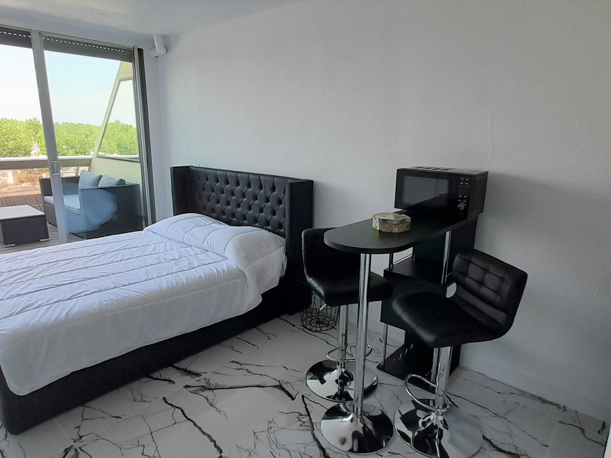 Studio climatisé 2 pers. avec terrasse mer au Cap d'Agde - Photo 7