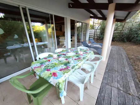 Villa 115 m² en lisière de forêt, jardin 1200 m², accès océan : photo 4