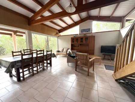 Villa 115 m² en lisière de forêt, jardin 1200 m², accès océan : photo 8