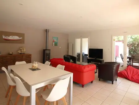 Villa familiale au Cap Ferret: face aux dunes, proche plage, grand jardin et terrasse, 10 pers : photo 9
