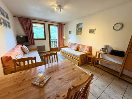 Location appartement à Saint Martin de Belleville Les Menuires, 2 pièces pour 4 pers. face télécabine St Martin de Belleville, animaux admis