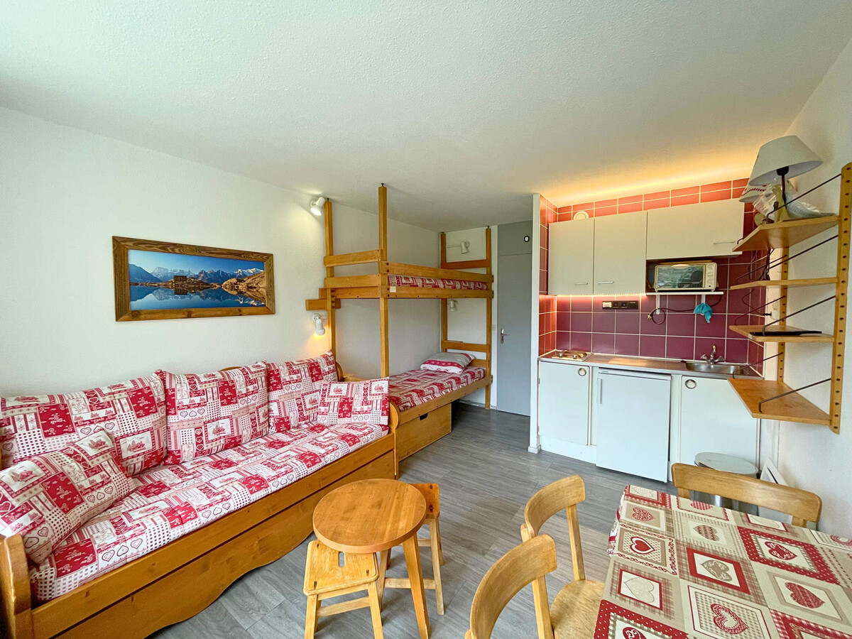 Studio 19m² balcon Sud aux Menuires, 2 personnes - Photo 1