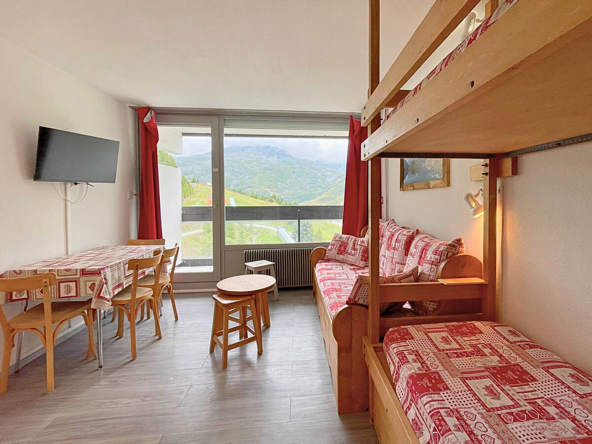 Studio 19m² balcon Sud aux Menuires, 2 personnes - Photo 2