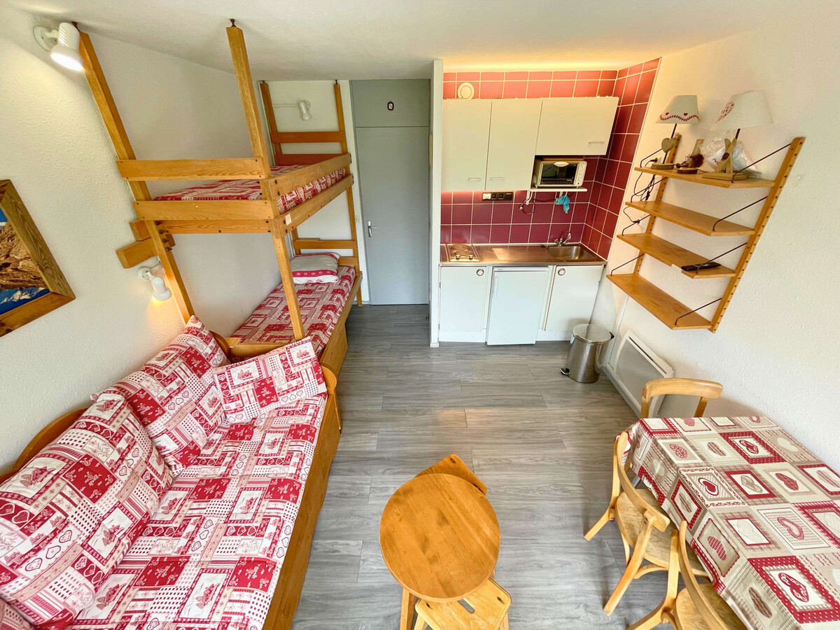 Studio 19m² balcon Sud aux Menuires, 2 personnes - Photo 3