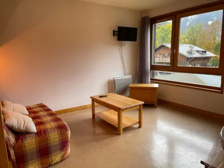 Studio 26m² Morzine, 4 couchages, balcon et tennis - Photo 7