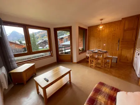 Studio 26m² Morzine, 4 couchages, balcon et tennis - Photo 8