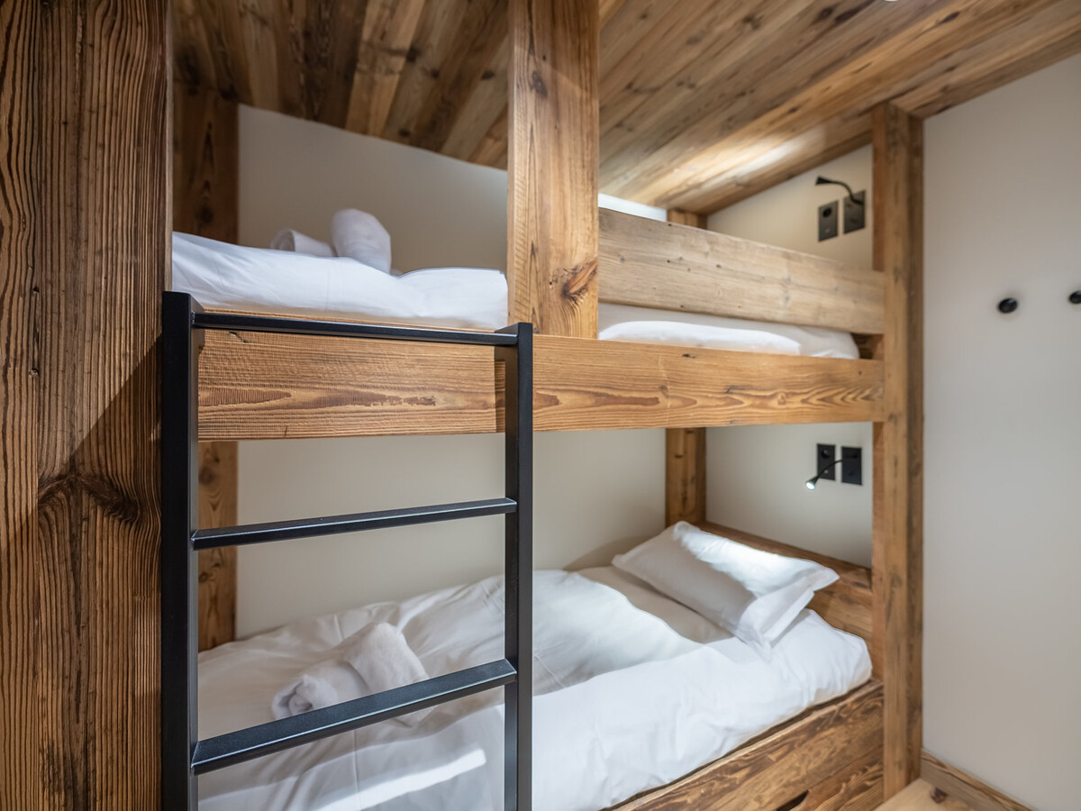 Appartement 8 pers. Méribel avec sauna et parking couvert - Photo 8