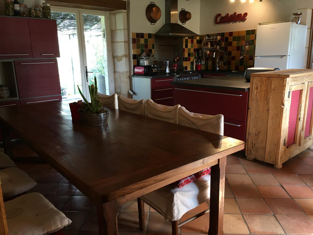 Gîte pierre 6 pers. piscine chauffée à Mareuil - Photo 10