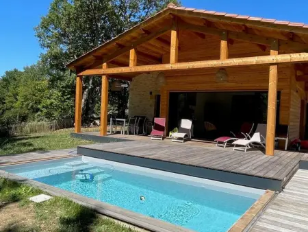 Gîte plain pied 5 pers., piscine privée et jardin 1000m² à Castelnaud : photo 2