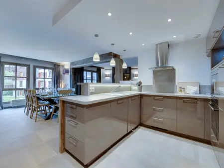 Appartement duplex sur les pistes avec cheminée et espace spa - Photo 13