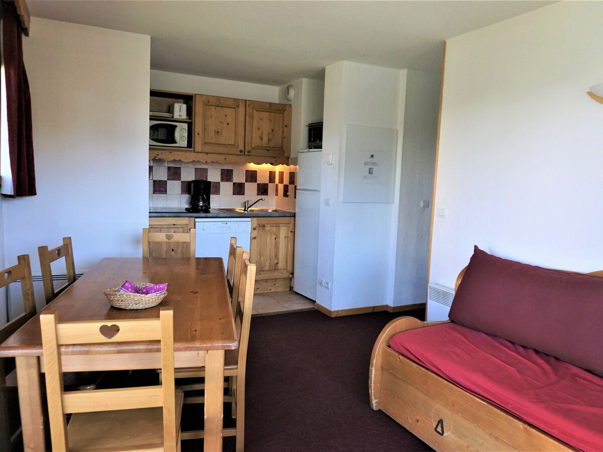 Appartement 2P cabine 6 pers, rez-de-chaussée, parking à Orcières - Photo 2