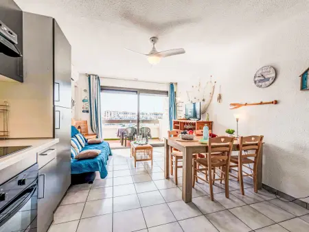 Palmyra - Appartement 4 pers. vue port au Barcarès : photo 9
