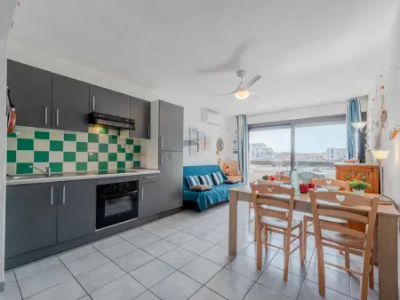 Palmyra - Appartement 4 pers. vue port au Barcarès : photo 18