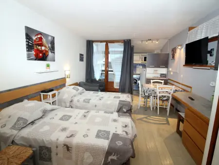 Location appartement à Brides les Bains, Studio cosy à Brides-les-Bains, 4 pers, wifi, parking