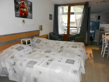 Studio 28 m² Brides-les-Bains, 4 pers, balcon Ouest : photo 10