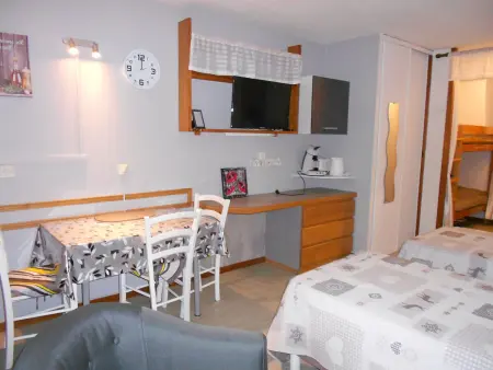 Studio 28 m² Brides-les-Bains, 4 pers, balcon Ouest : photo 12