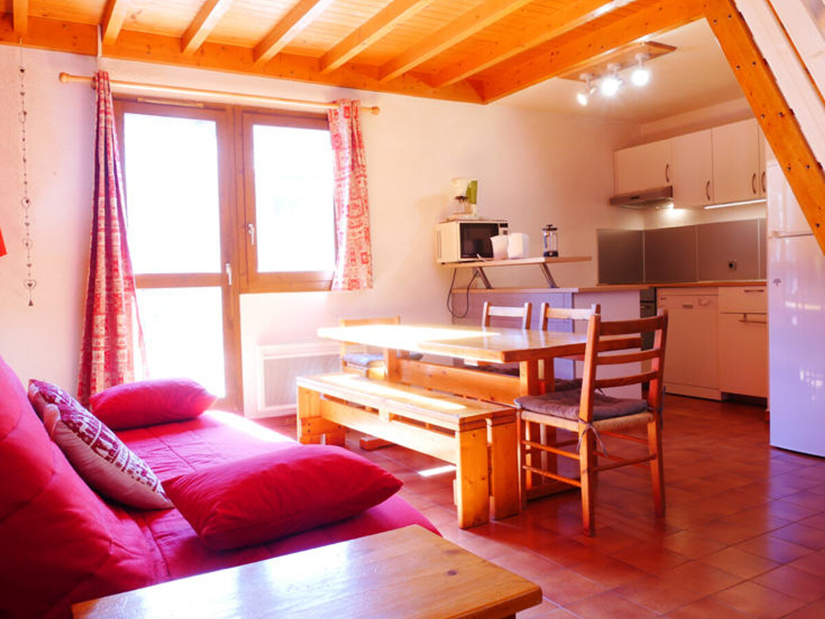 Appartement 7 pers, mezzanine, terrasse sud à Montchavin - Photo 1