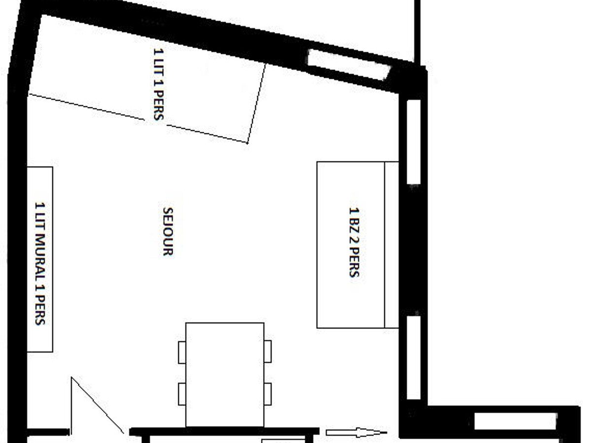 Studio rénové 22m² balcon sud, pistes à 3 min - Photo 8