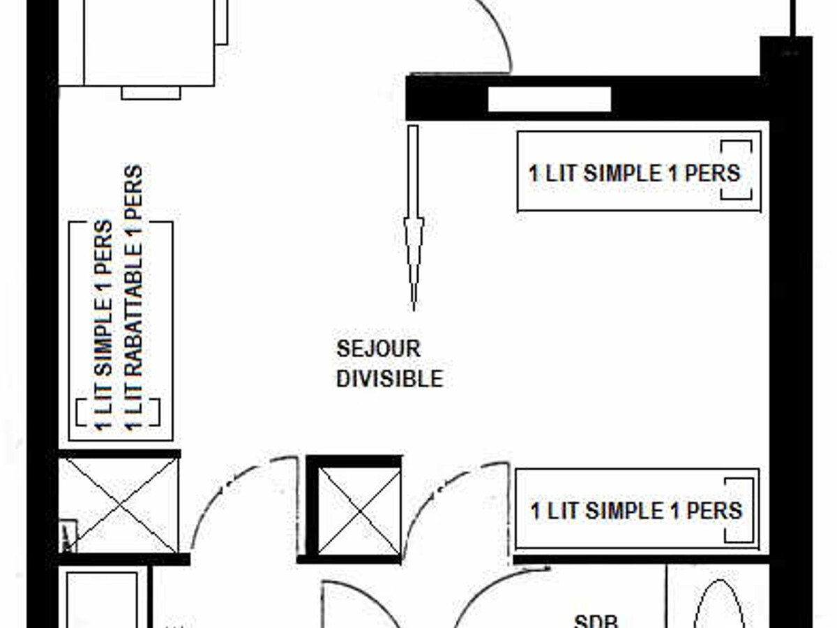 Studio 24m² divisible, balcon, pistes à 1min, parking gratuit - Photo 9