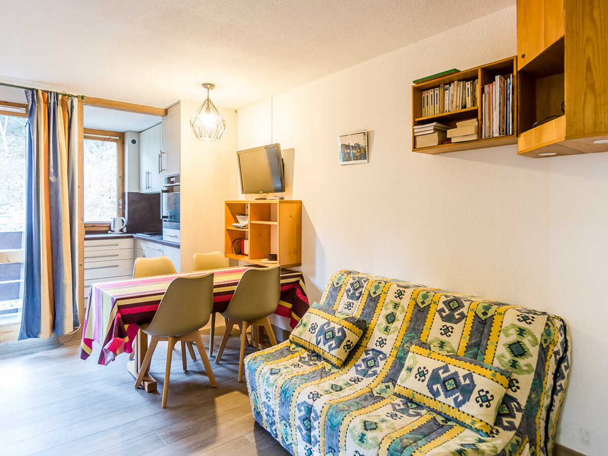 Studio rénové 5 pers, 3 min des pistes, balcon sud - Photo 2
