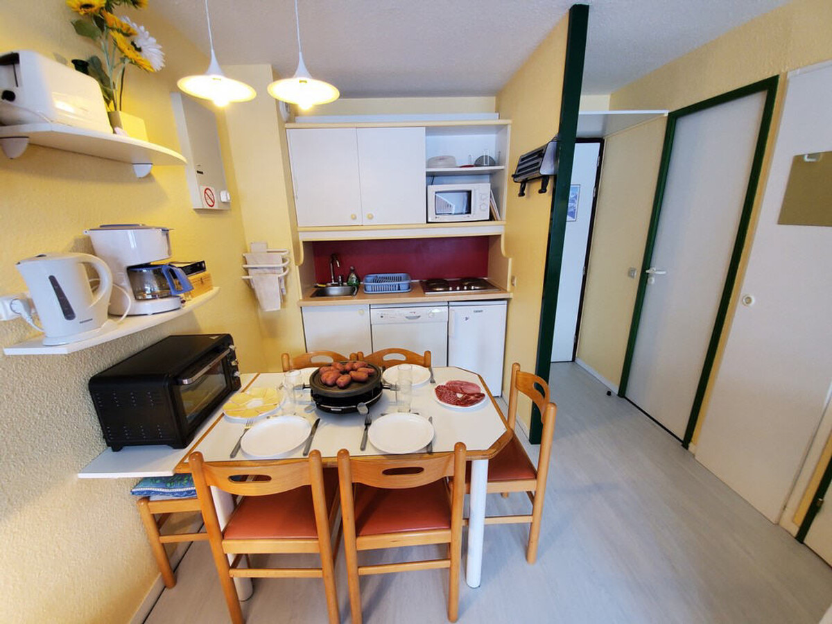 Studio cabine 4 pers. avec balcon, skis à pied – Montchavin - Photo 2