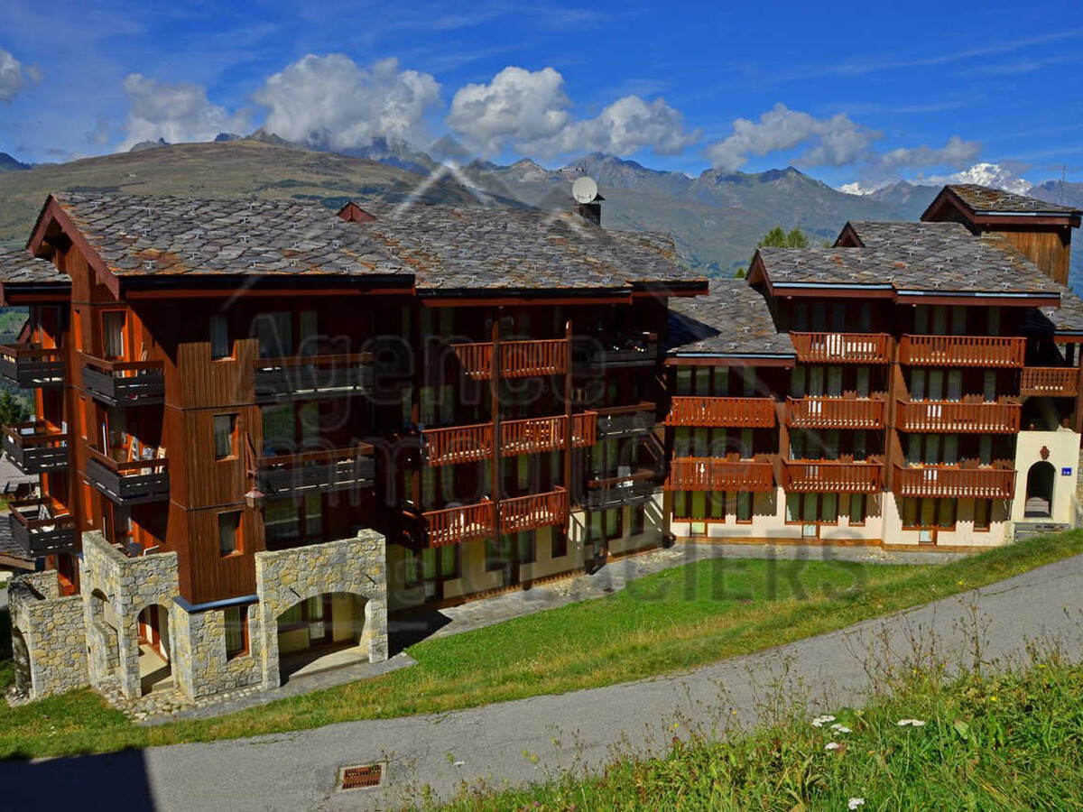 Studio cabine 4 pers. avec balcon, skis à pied – Montchavin - Photo 9