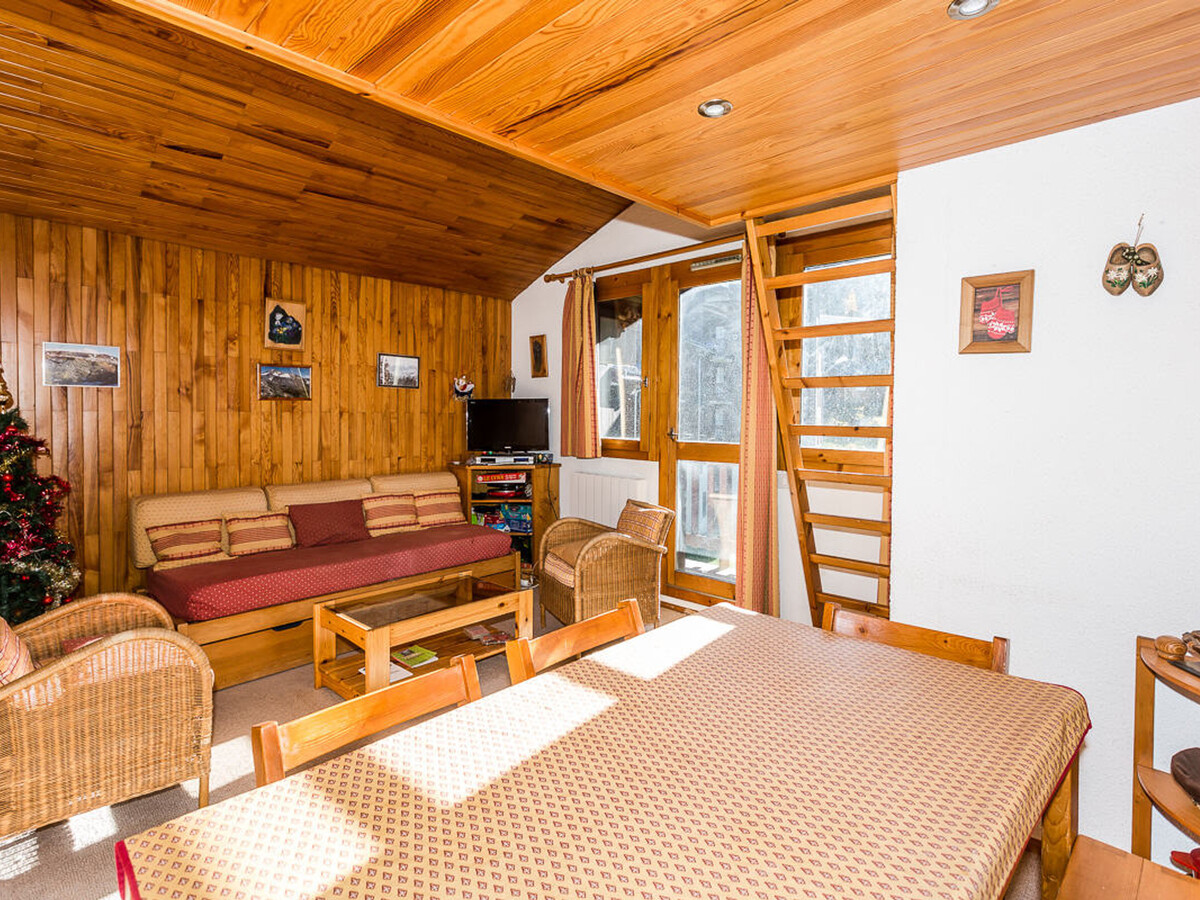 T2 Montchavin La Plagne, 36m², balcon sud, 2 min pistes - Photo 6