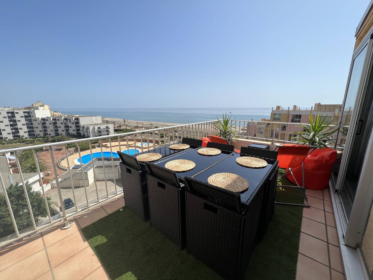 T3 vue mer Le Barcarès, terrasse 14m², 6 personnes - Photo 1