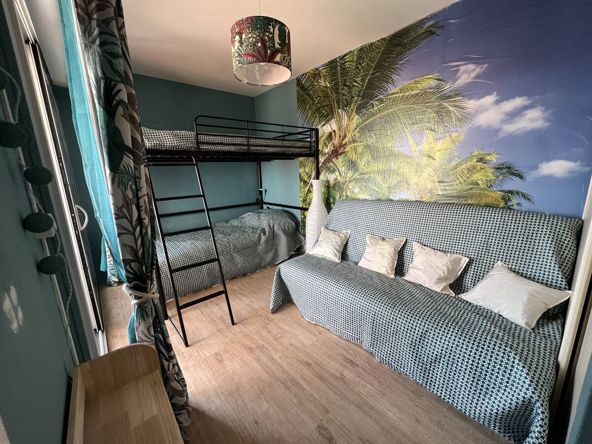 T3 vue mer Le Barcarès, terrasse 14m², 6 personnes - Photo 9
