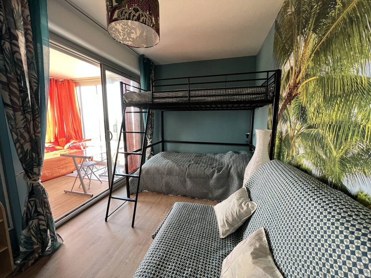 T3 vue mer Le Barcarès, terrasse 14m², 6 personnes - Photo 10