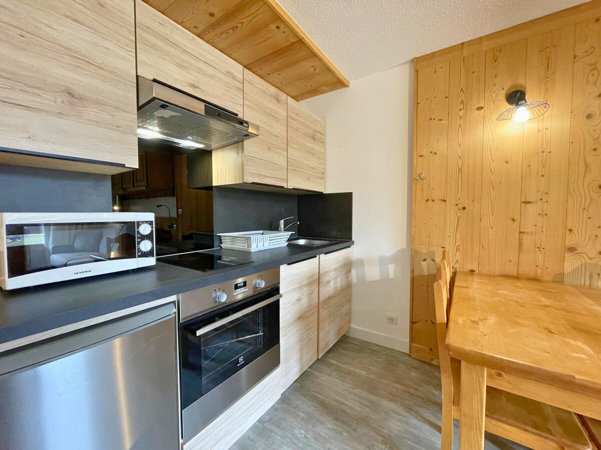 Studio 3 pers. La Croisette aux Menuires, balcon sud - Photo 6