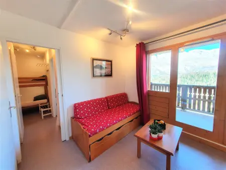 Appartement 2 pièces au Dévoluy, balcon sud-est et pistes à 100 m : photo 6
