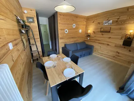Studio 4 pers. avec balcon et vue sur le Pic de Bure, Le Dévoluy : photo 2