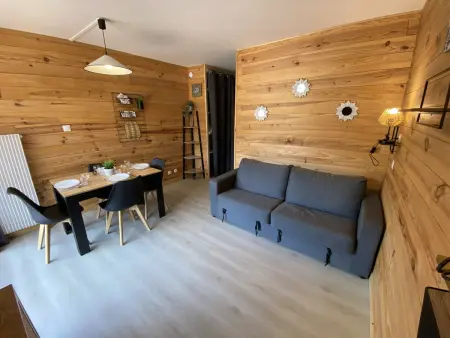 Studio 4 pers. avec balcon et vue sur le Pic de Bure, Le Dévoluy : photo 4