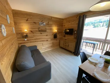 Studio 4 pers. avec balcon et vue sur le Pic de Bure, Le Dévoluy : photo 9