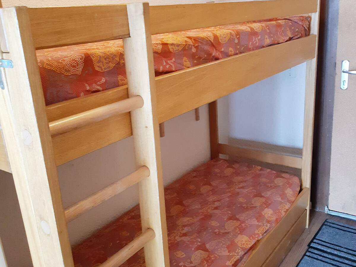 Studio 27m² 4 pers, balcon sud vue pistes - Photo 10