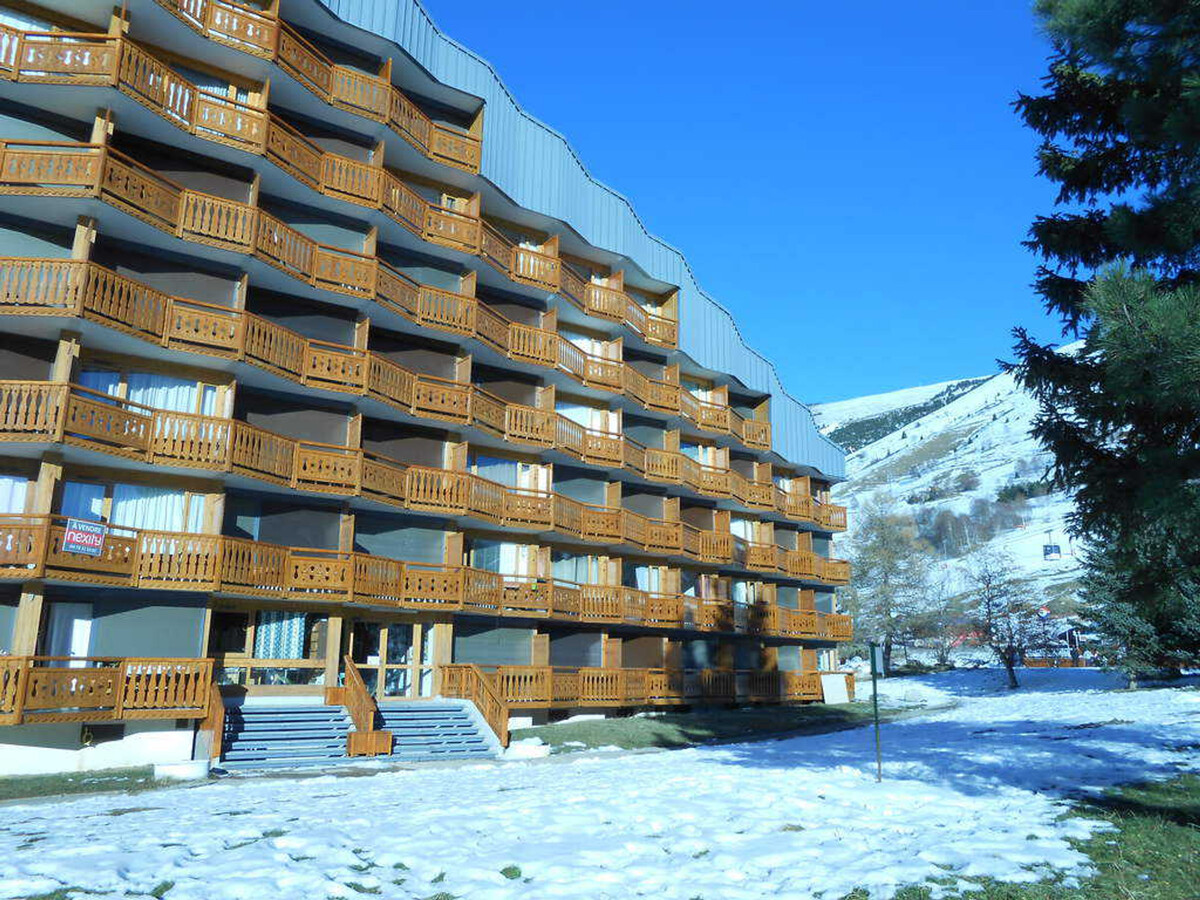 Studio 27m² 4 pers, balcon sud vue pistes - Photo 13