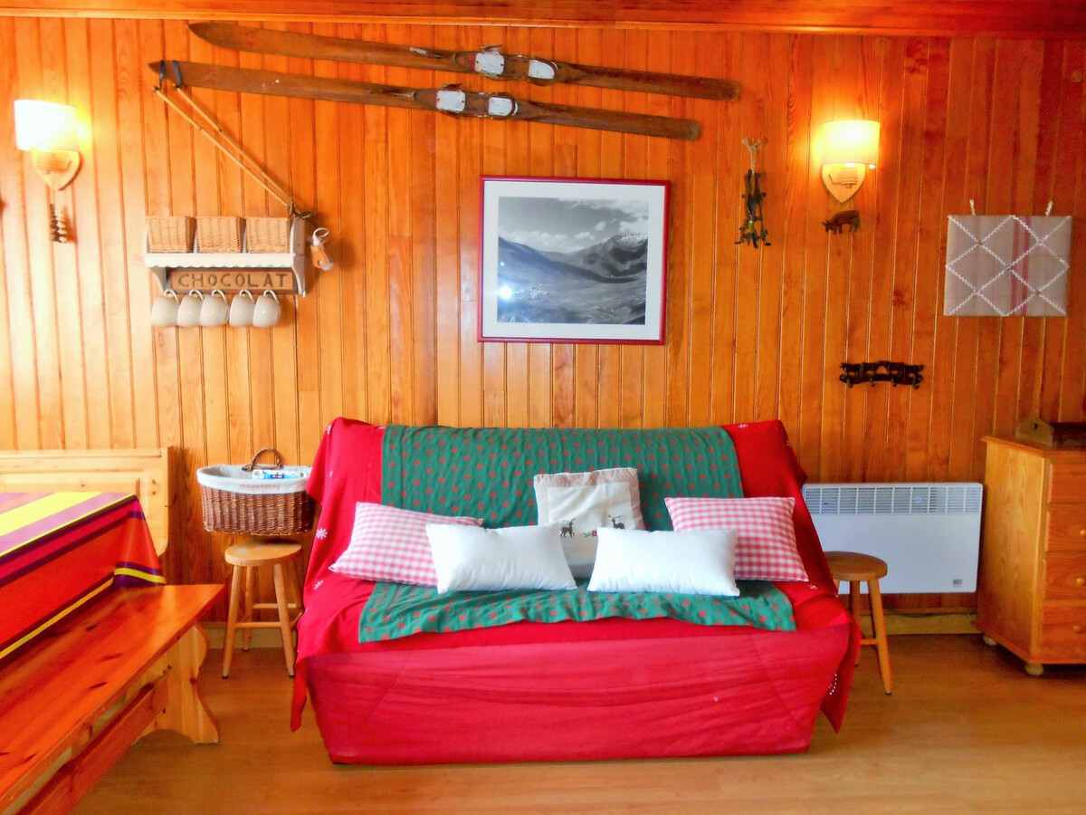 Studio duplex 4 pers. aux Deux Alpes, balcon Sud - Photo 1