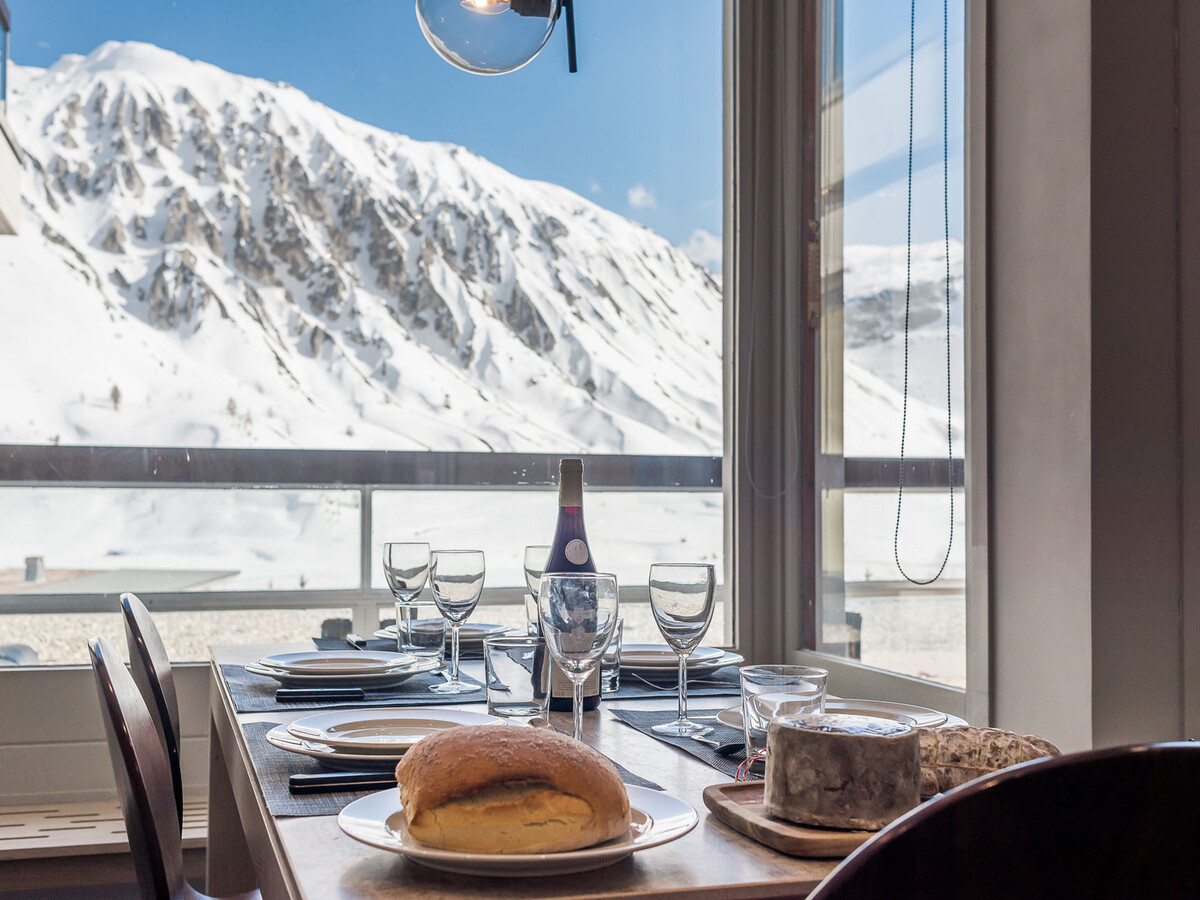 T2 rénové 3* Tignes, terrasse sud avec vue lac - Photo 12