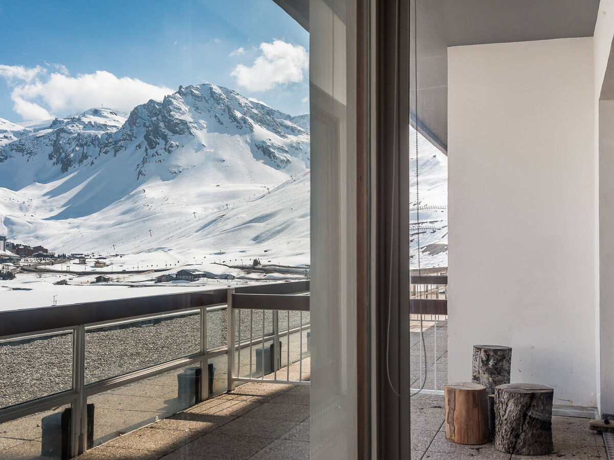 T2 rénové 3* Tignes, terrasse sud avec vue lac - Photo 14